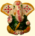 Statuette Ganesh Résine